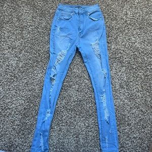 Redfox jeans, light blue, size 5.